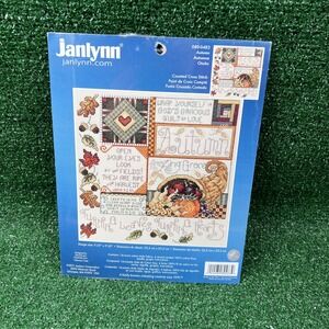 Janlynn Counted Cross Stitch Kit 080-0483 Autumn‎ New Sealed